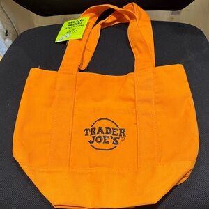 Trader Joe's Orange Tote Bag